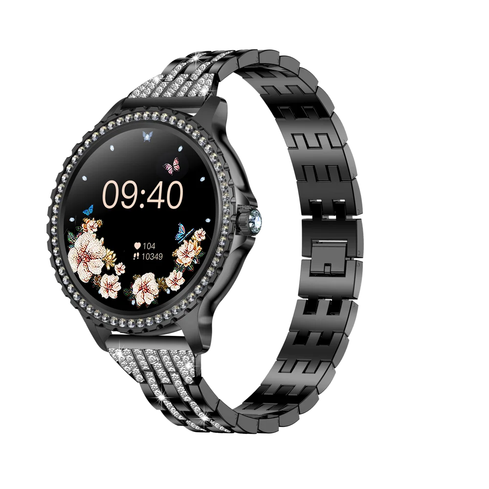 New Smart Watch Women DIY Watch Face Waterproof Heartrate Monitor Ladies Smartwatch Gifts Sports Fitness Tracker For IOS Android Oasis Select i58 BKBK3M-XI