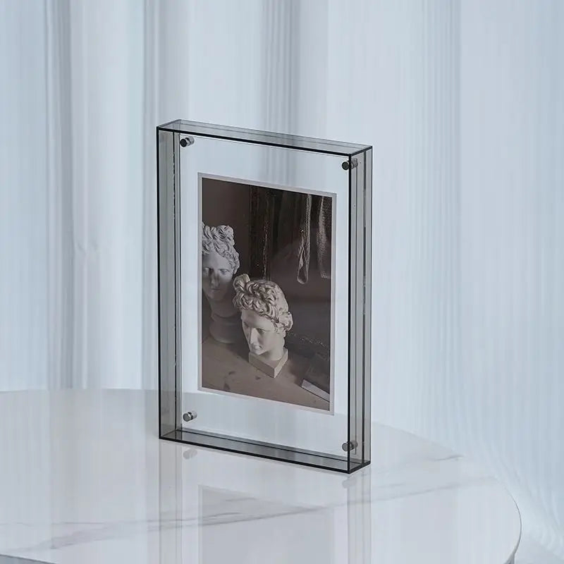 Acrylic Photo Frame – Table & Wall Display | Modern Decor