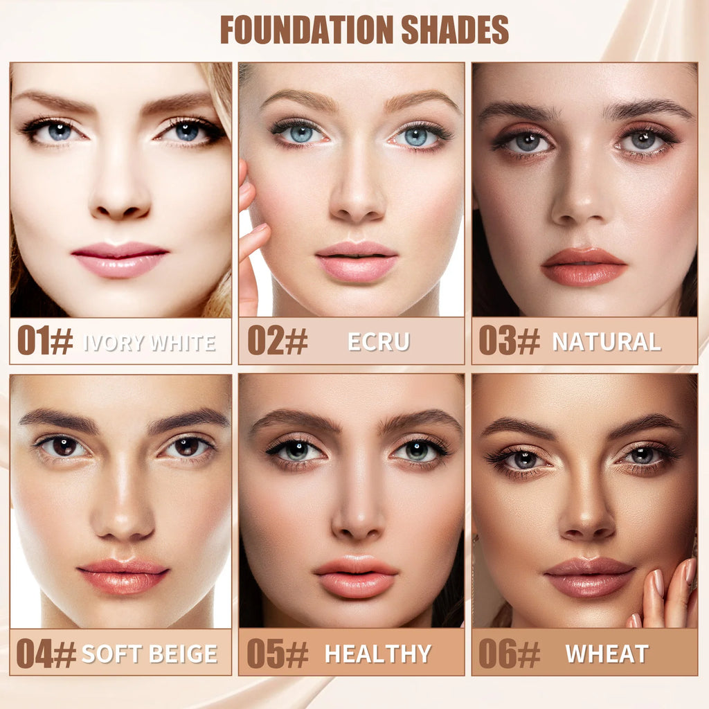 Hello Kiss Full Coverage Matte Liquid Foundation – Oil Control