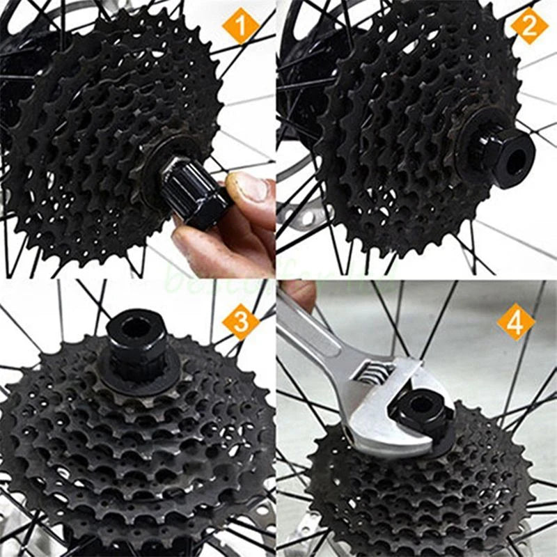 1PC Bike Rear Cassette Cog Remover Carbon Steel 12 Teeth 20X27MM Bicycle Freewheel Sprocket Removers For Cycling Repair Tools Oasis Select