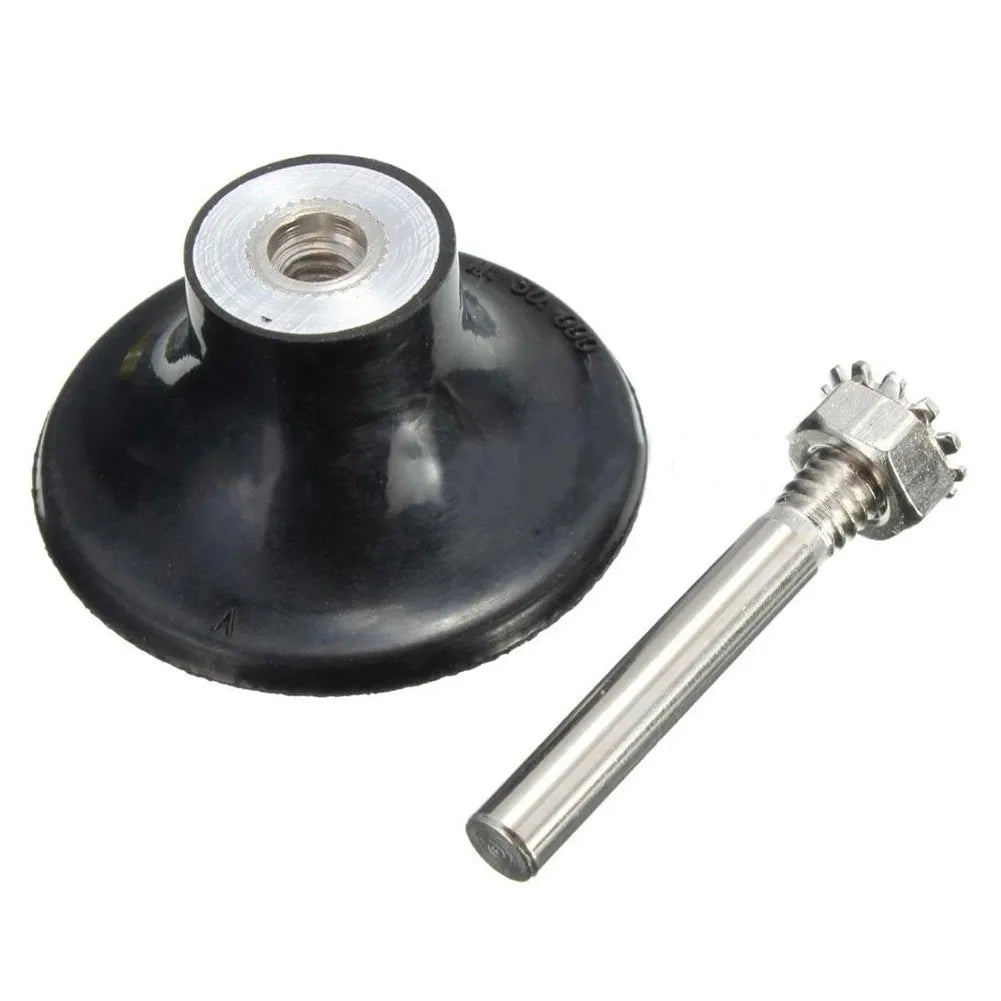 1Pc Sanding Discs Holder Roll Lock Disc Pad 25/50/75MM Back-up Pad With 1/4" Shank Fits For Most Grinders Oasis Select