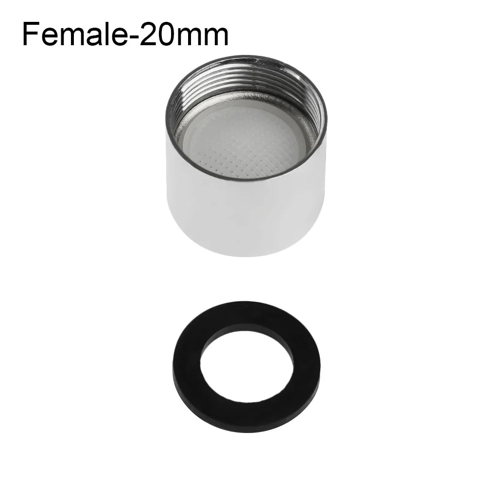 20/22/24/28mm Faucet Nozzle Filter Water Saving Tap Aerator Faucet Male Female Nozzle Spout End Diffuser Filter Oasis Select Female-20mm