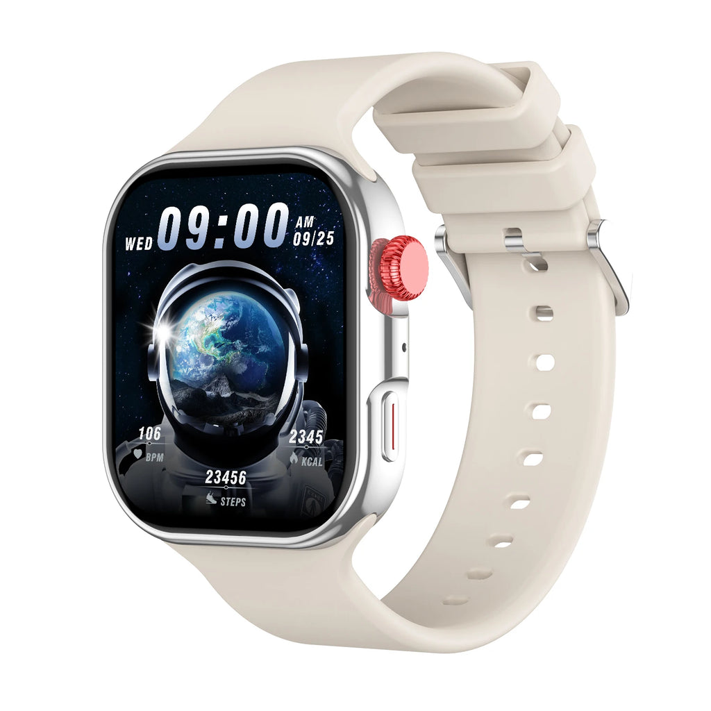 MINGCC 2.02" Smart Watch – Calling, Fitness & Waterproof