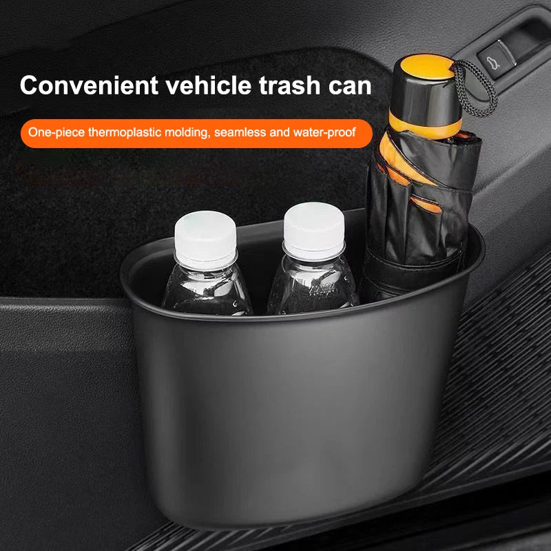 Leak-Proof Car Garbage Can Small Size Multipurpose Leak-Proof Garbage Container Storage Organizers Automotive Garbage Cans Oasis Select