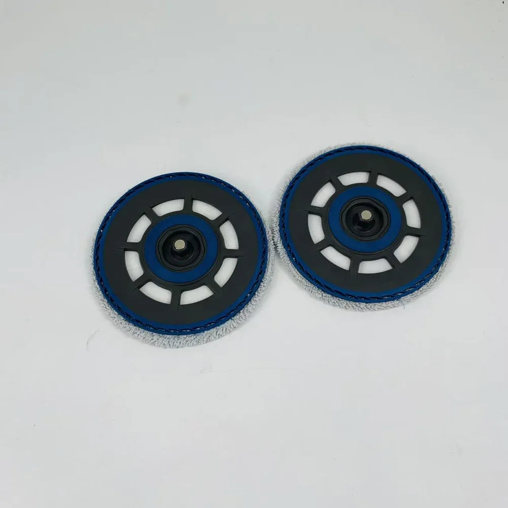 Plastic Mop Bracket And Microfiber Pads For DREAME For Matrix 10 Ultra Robot Vacuum Cleaner Floor Cleaning Spare Parts Set Oasis Select 2 PACK Blue