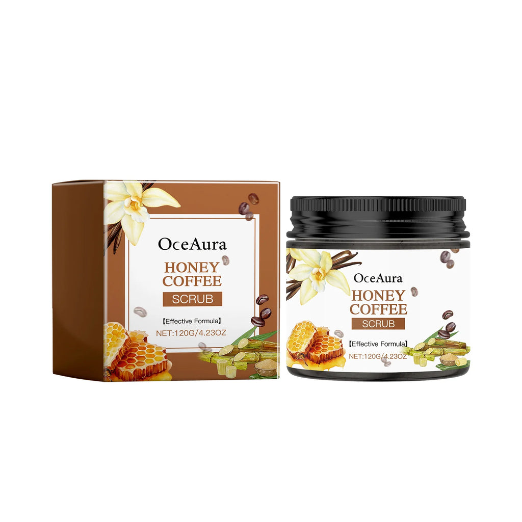 OceAura Body Scrub Cream – Exfoliate, Brighten & Smooth Skin Body Scrub Cream Oasis Select Coffee