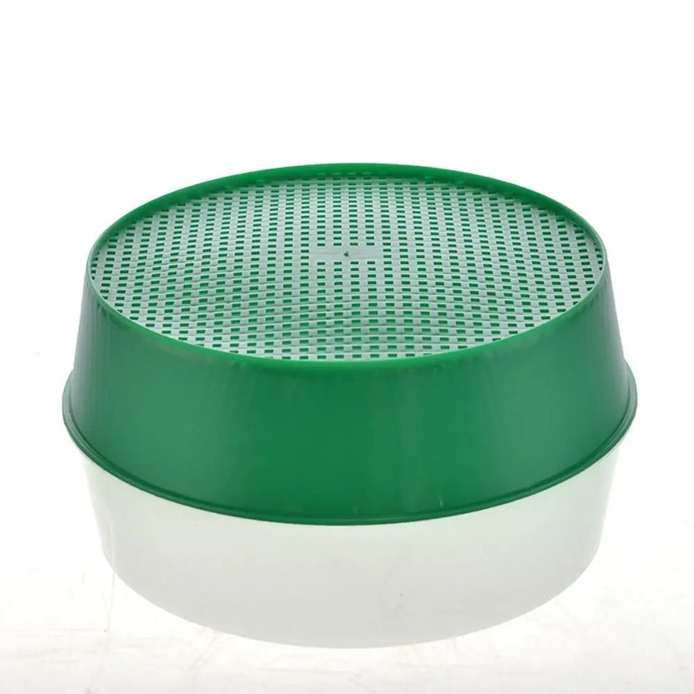 Gardening Tool Green Garden Sieve Plastic Portable Seedling Tool Washable Soil Sieve Home Planting Oasis Select