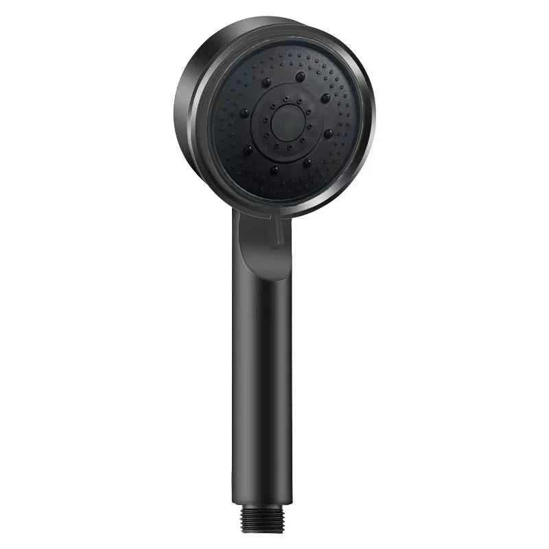 5 Modes Pressure Boost Shower Head Multifunction Adjustable Large Water Shower Nozzle Massage Bathroom Accessory Oasis Select black 3.54in