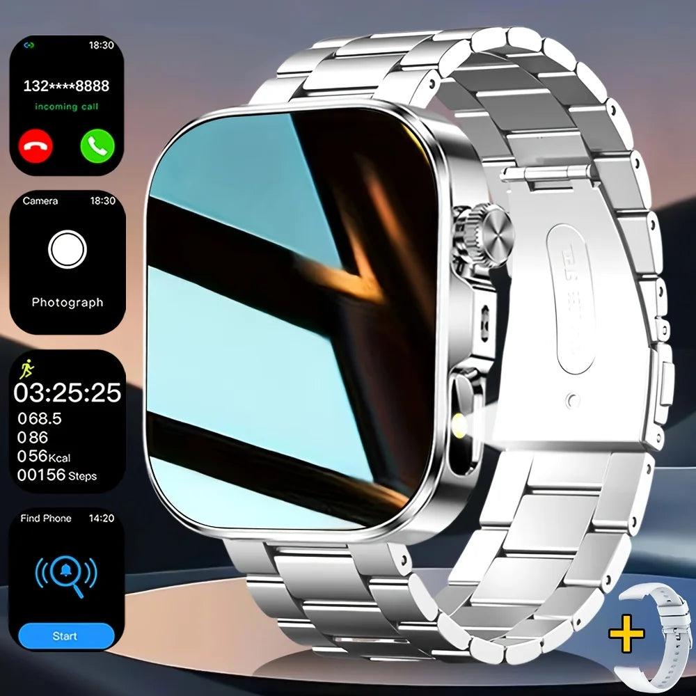 ERUN Premium Smart Watch – GPS, Sports Modes & Alexa