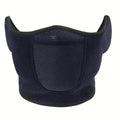 Outdoor face mask cycling antifreeze head cover winter skiing face protection warm ear mask fleece windproof face mask Oasis Select blue