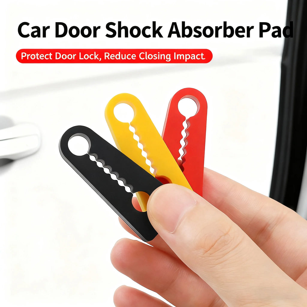 Silicone Car Door Lock Buffer Damper Pads – Universal Noise Reducer
