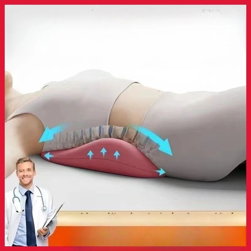 Ergonomic Waist Protection and Lumbar Spine Flat Lying Device Cushion for Lumbar and Lumbar Processes Durable for Sleep Oasis Select