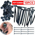 100/200-Pack Heavy Duty Nylon Cable Zip Ties Self-Locking Nylon Cable Zip Ties Oasis Select 100pcs United States