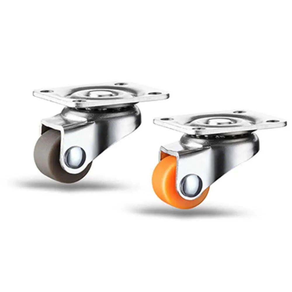 Soft Rubber Swivel Caster Wheel for Furniture & Cabinets
