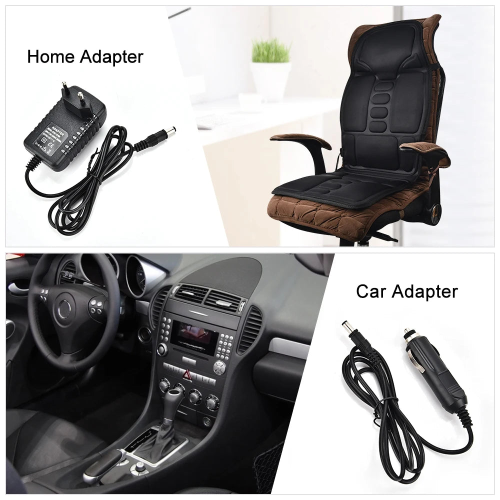 Hailicare Heated Vibration Massage Cushion | Car & Home