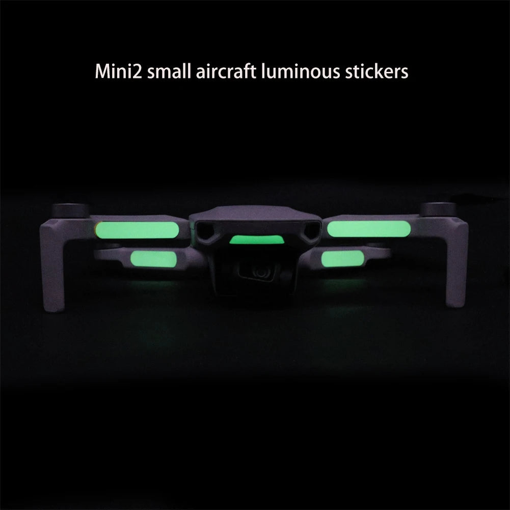 Luminous Camera Drone Decals Camera Drone Stickers Skin Drone Accessories For DJI Air 3S/NEO/Mini 2/SE/Mini 4 Pro/Mini 3 Pro Oasis Select