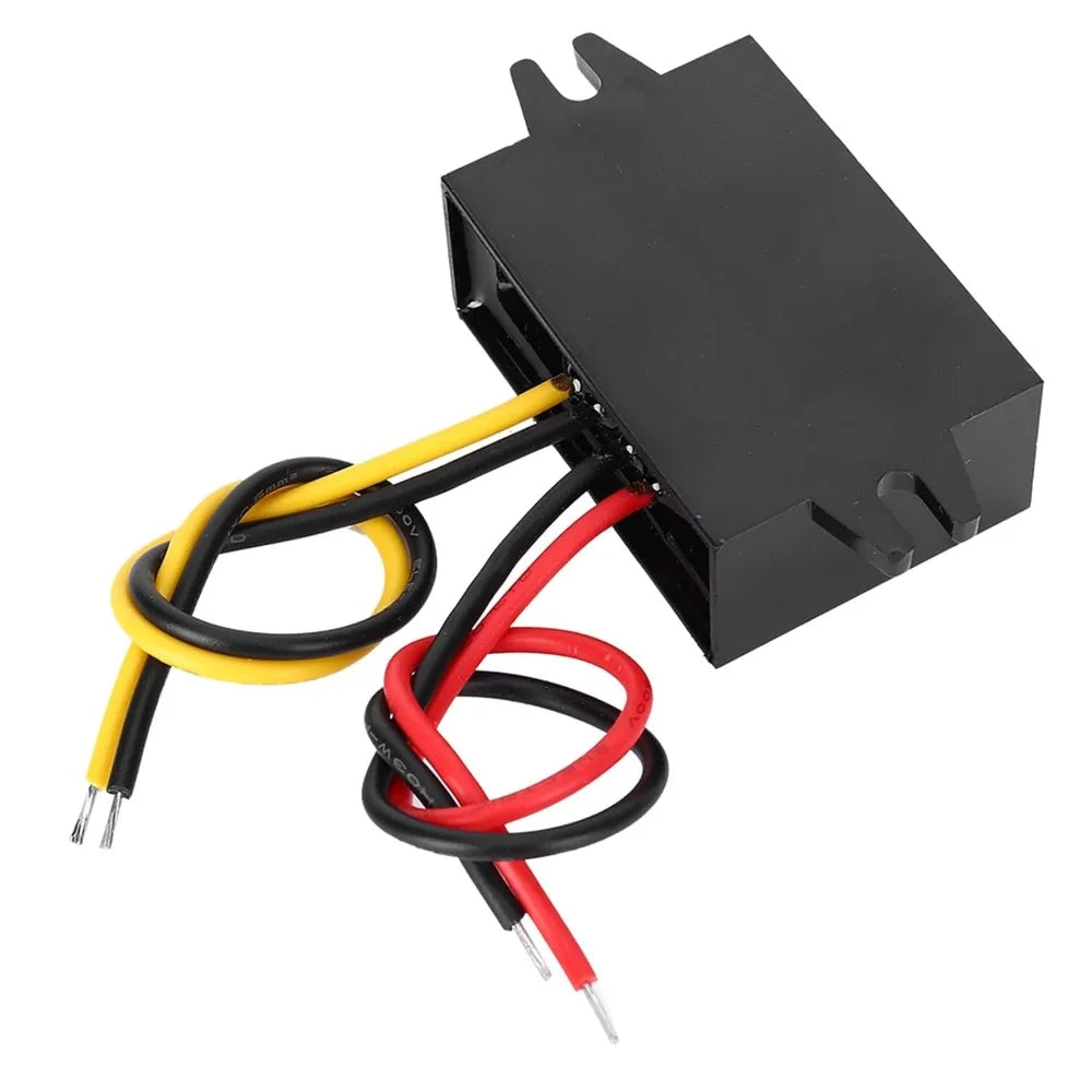 DC To DC 12V/24V/36V/48V Step Down To 5V 3A Waterproof Buck Power Supply Module For Automobile LED Display Fan Monitor Camera Oasis Select