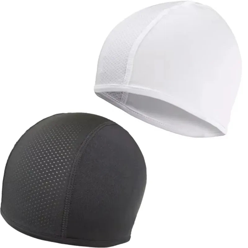 2/4/6pcs Motorcycle Helmet Inner Cap Hat Quick Dry Breathable Hat Racing Cap Under Helmet Beanie Cap Motocross Motor Helmet Hat Oasis Select 2pcs Mix