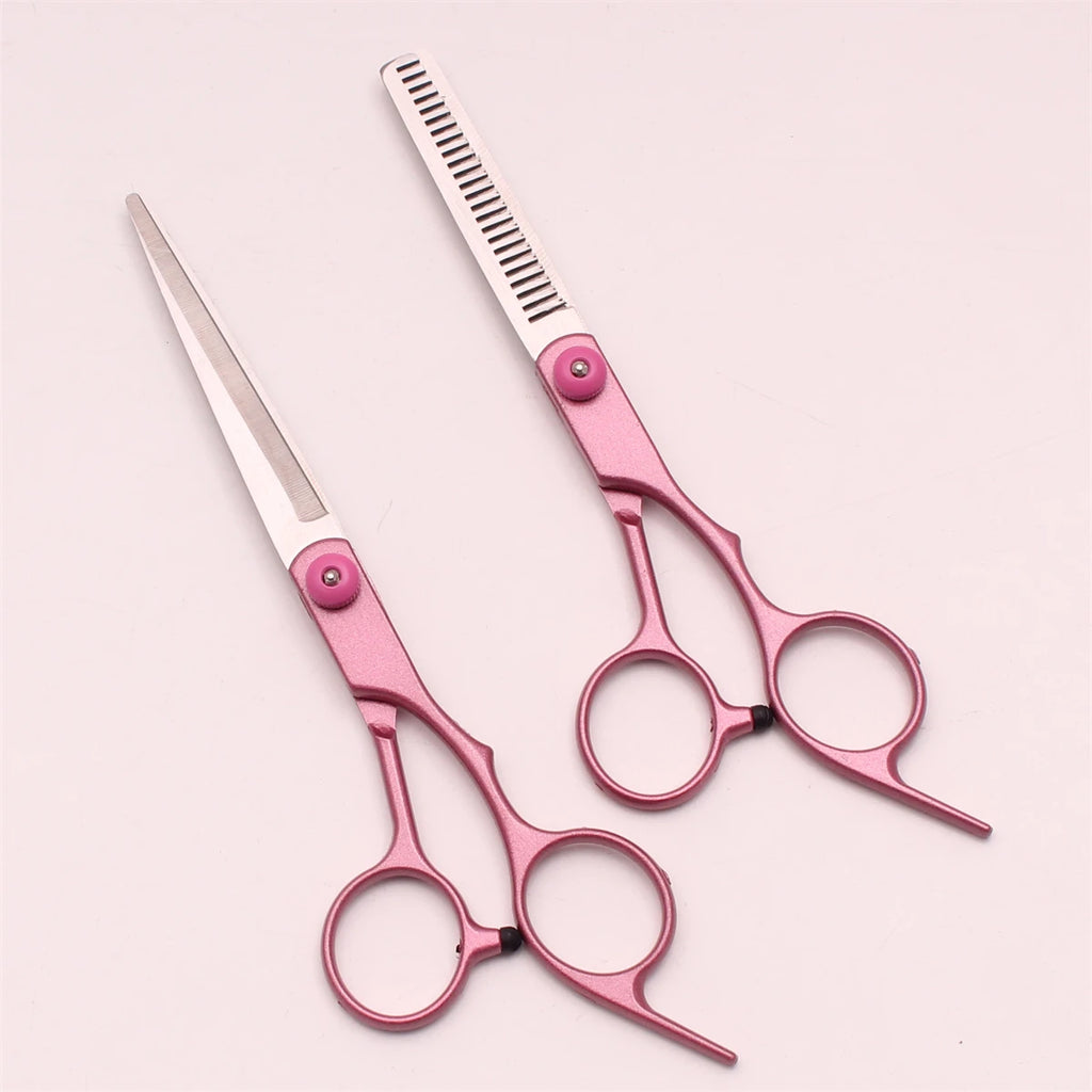 Hair Cutting Scissors 6" Japan Stainless Steel Hairdressing Scissors Thinning Shears Hair Scissors Set Styling Tool C1000 Oasis Select