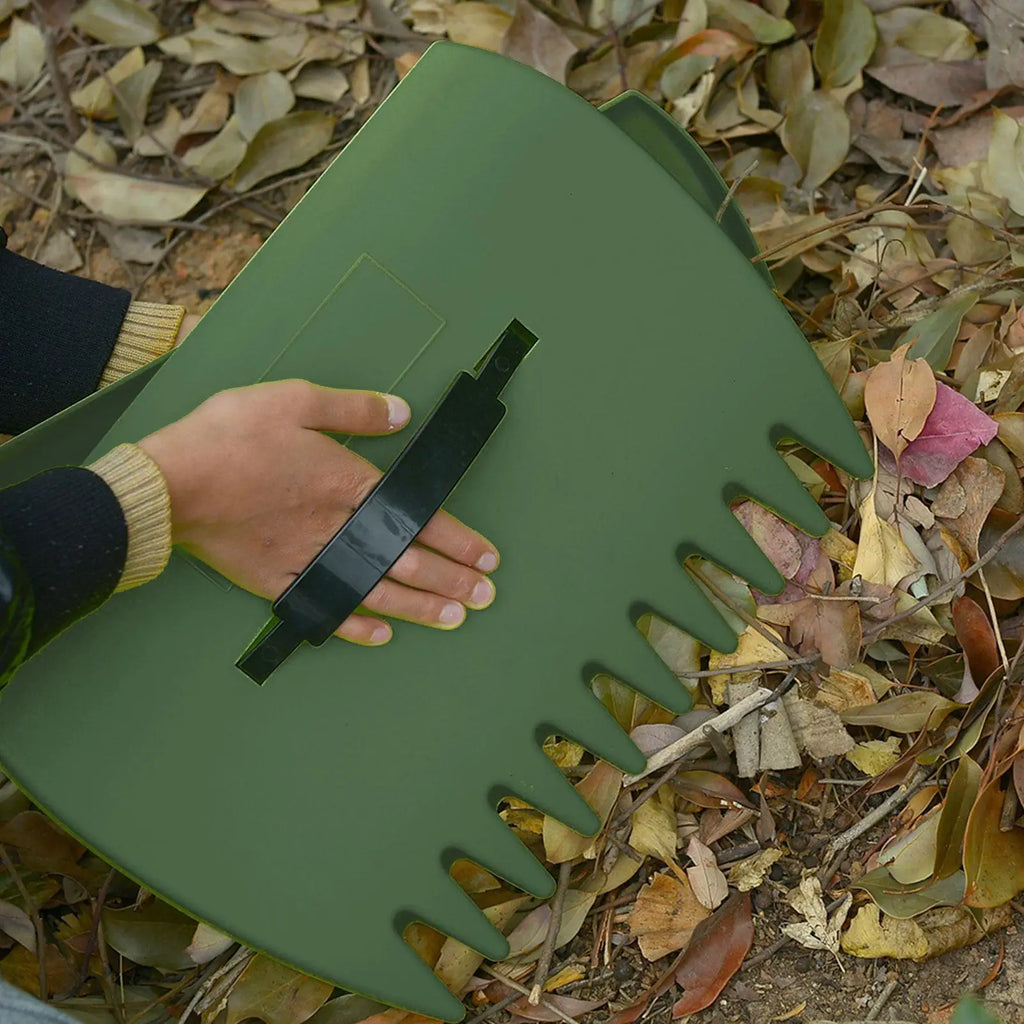 Leaf Scoops Hand Rakes Handheld gardening rake convenient for cleaning up debris in the yard lawnoutdoor gardening supplies Oasis Select