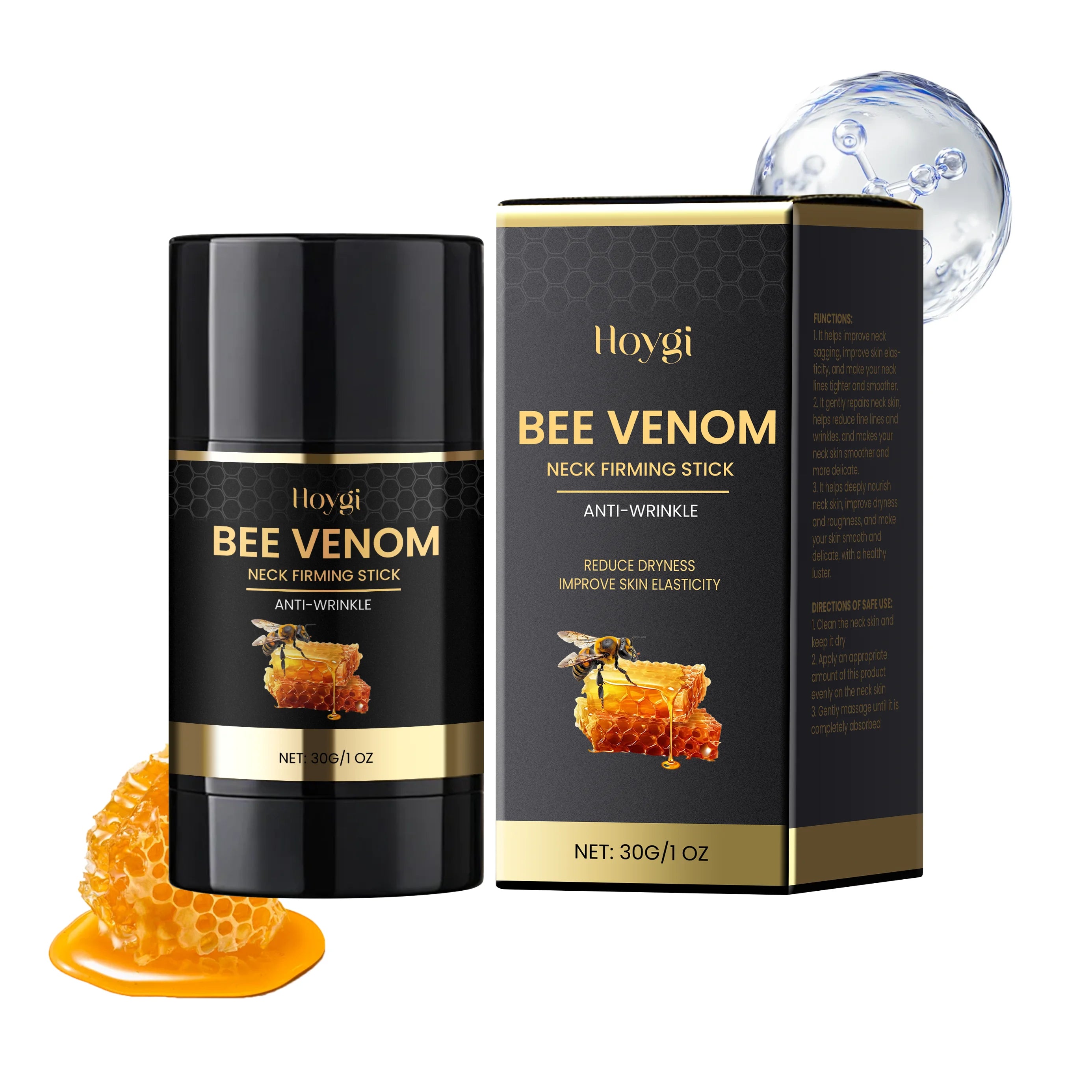 Hoygi Bee Venom Neck Firming Stick – Lift & Moisturize