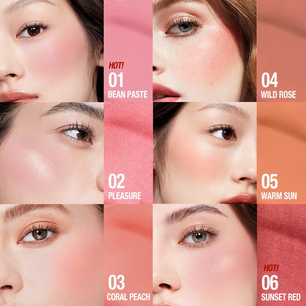 O.TWO.O Liquid Blush – Matte, High Pigment & Long Lasting