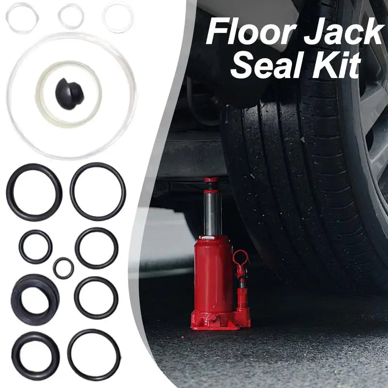 Floor Jack Seal Kit O Ring Horizontal Jack Accessories Complete Set Professional Car Repair Tool Small Gadgets for Professional Oasis Select