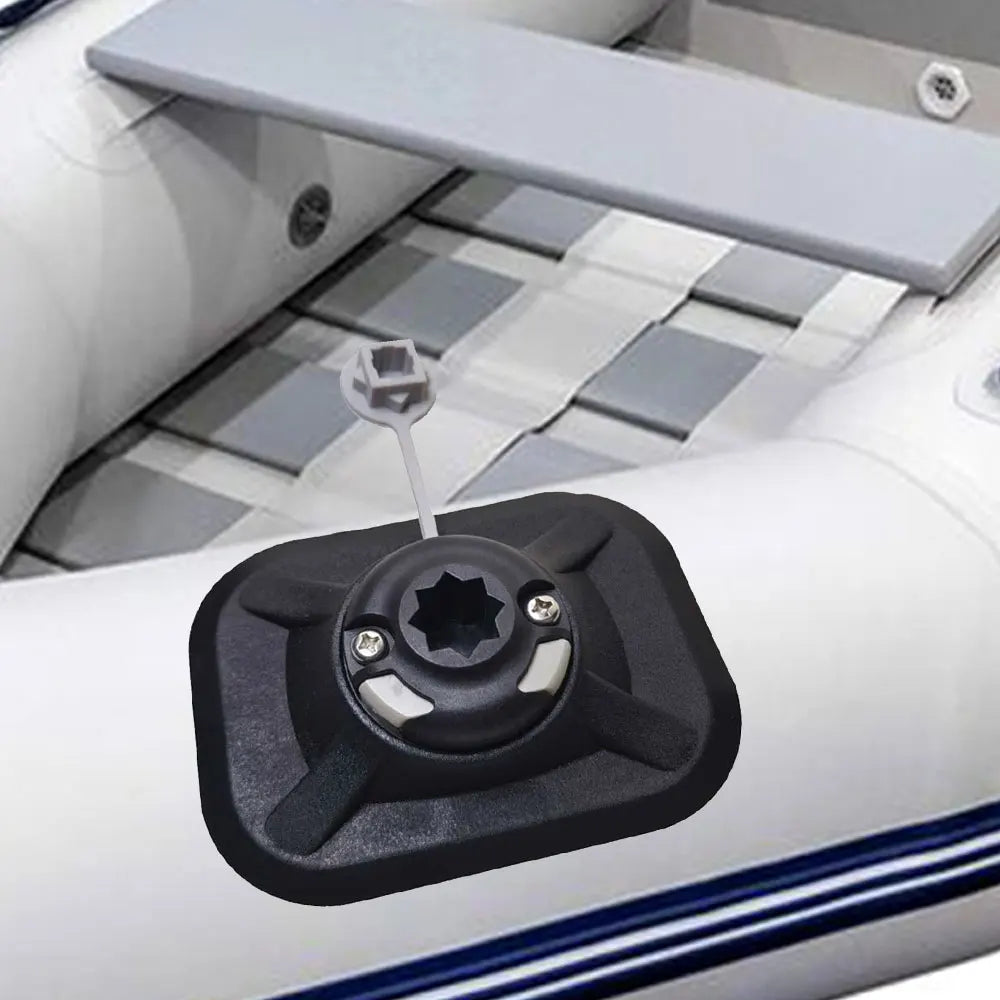 Inflatable PVC Boat Watercraft Electronics GPS Fish Finder Camera Mount Kayak Ball Base Safety Flag Mount Kit DIY Pad Oasis Select