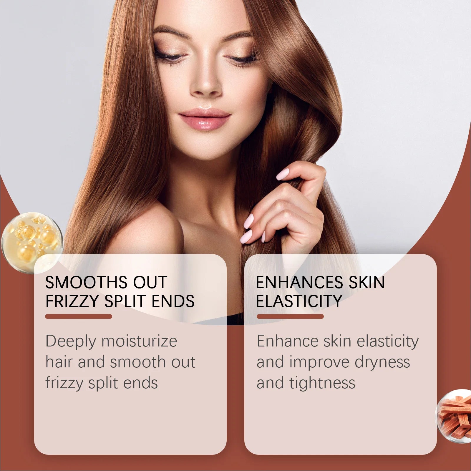 Sandalwood Massage Essential Oil Moisturizing Soothing Nourishing Repair Damaged Hair Smooth Woody Fragrance Body Essential Oil Oasis Select