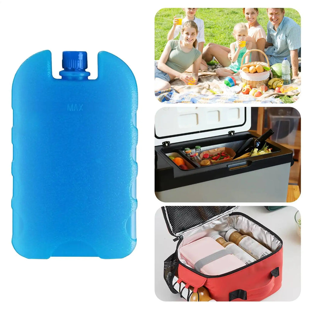 Reusable Ice Box New Keep Fresh Refrigeration Refrigerated Shipping Cooling Box PE Picnic Cooler Box Portable Ice Cooling Pack Oasis Select