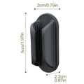 Car Lip Balm Holder Multipurpose Anti-Slip Lipstick Holder Automotive Lipstick Holder Car Accessories for Lip Balm Chapstick Oasis Select Black