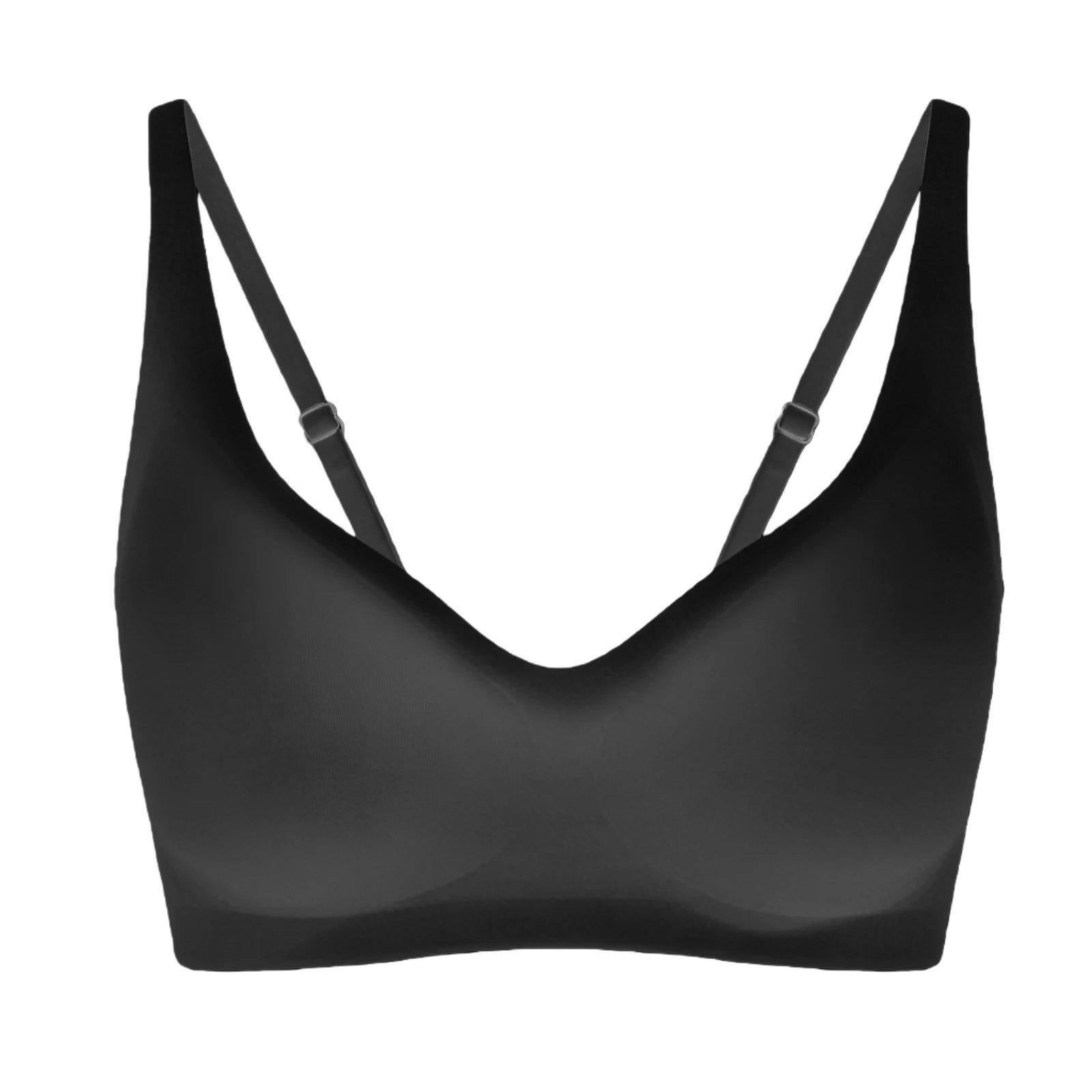 Women Seamless Bra One-Piece Underwear Wire-Free Gather Anti-Sagging Bralette Invisible Underwear Soft and Comfortable Underwear Oasis Select Black 3XL
