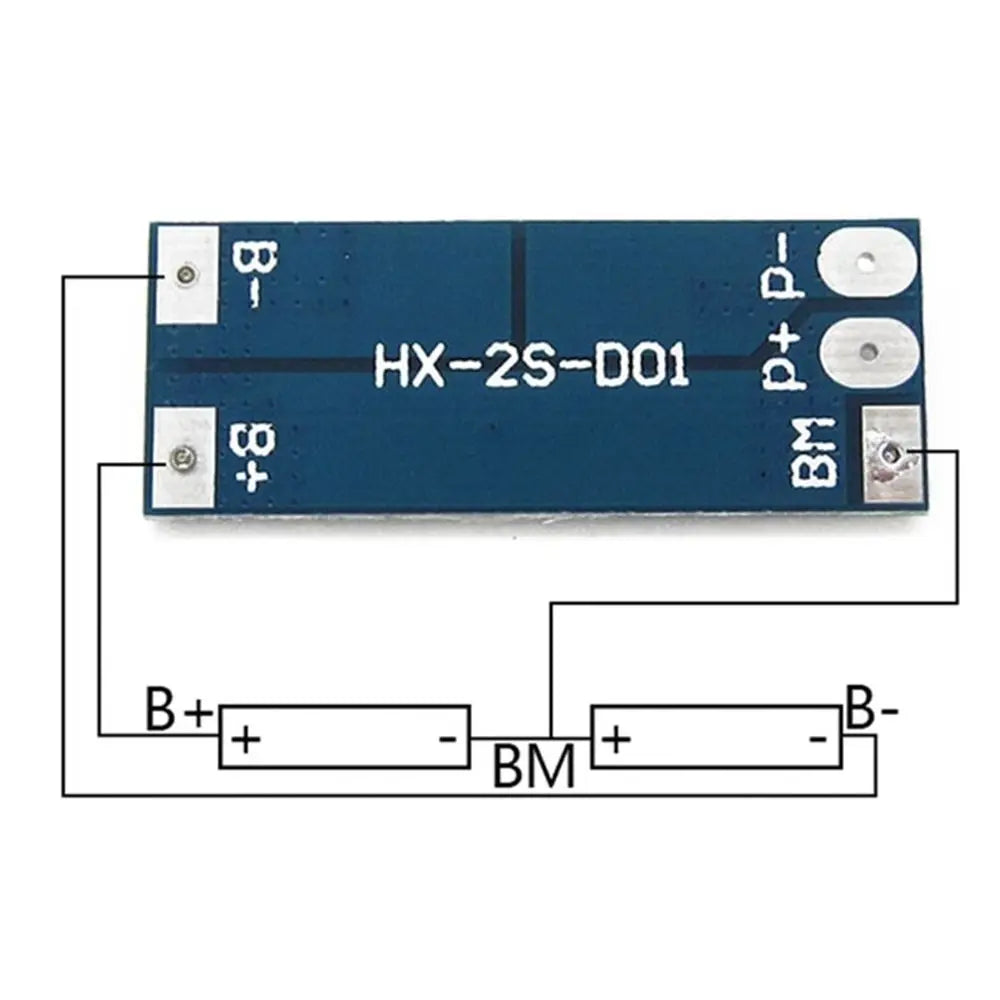 Electronics DIY Lithium LiPo Cell 8A 7.4V 8.4V 18650 BMS Battery Protecting Protection Board PCB Oasis Select
