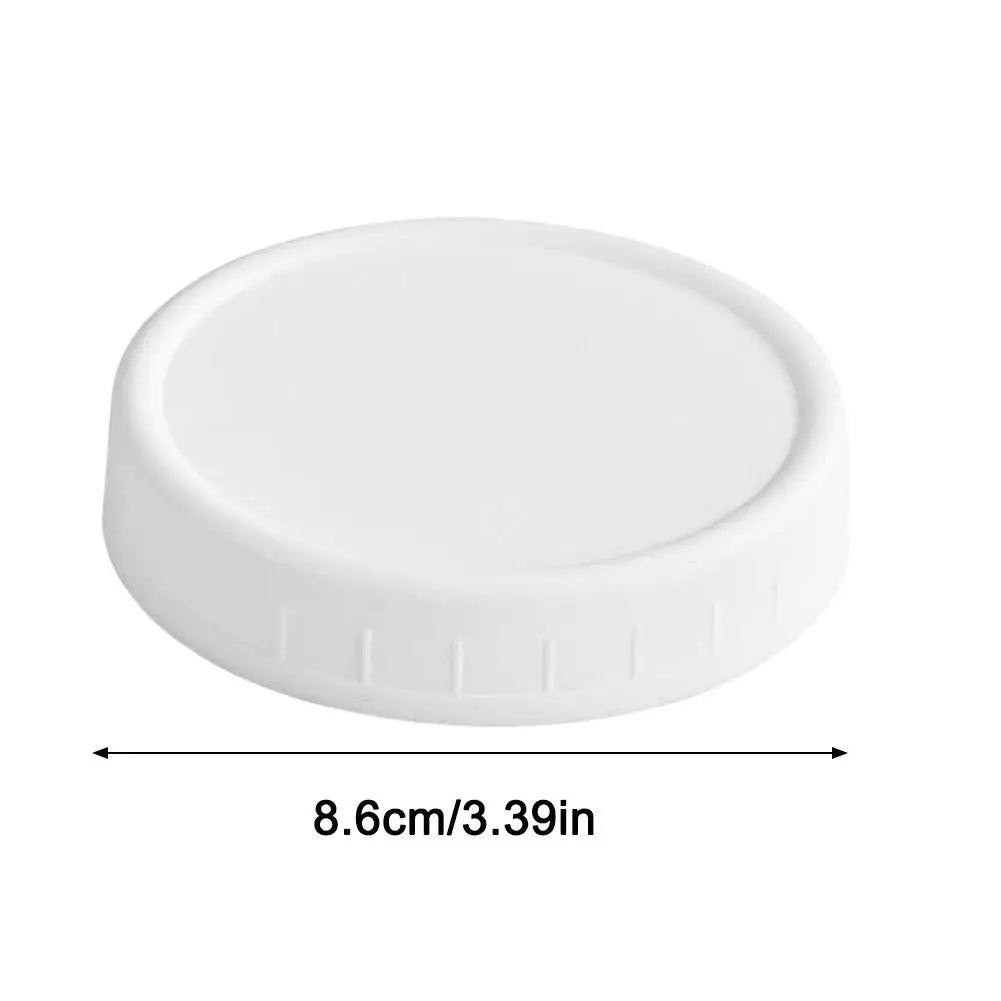 86mm Wide Mouth Mason Jar Lids – Reusable Leak-Proof Seal