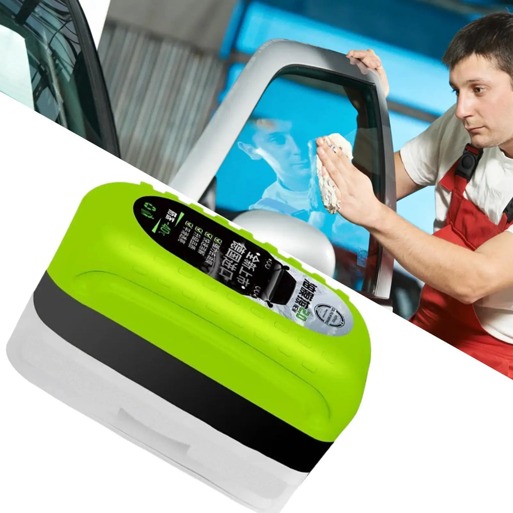 Car Glass Oil Film Cleaner Powerful Car Glass Cleaner Brush 50ml Labor-Saving Window Cleaner Automotive Windscreen Cleaner Oasis Select
