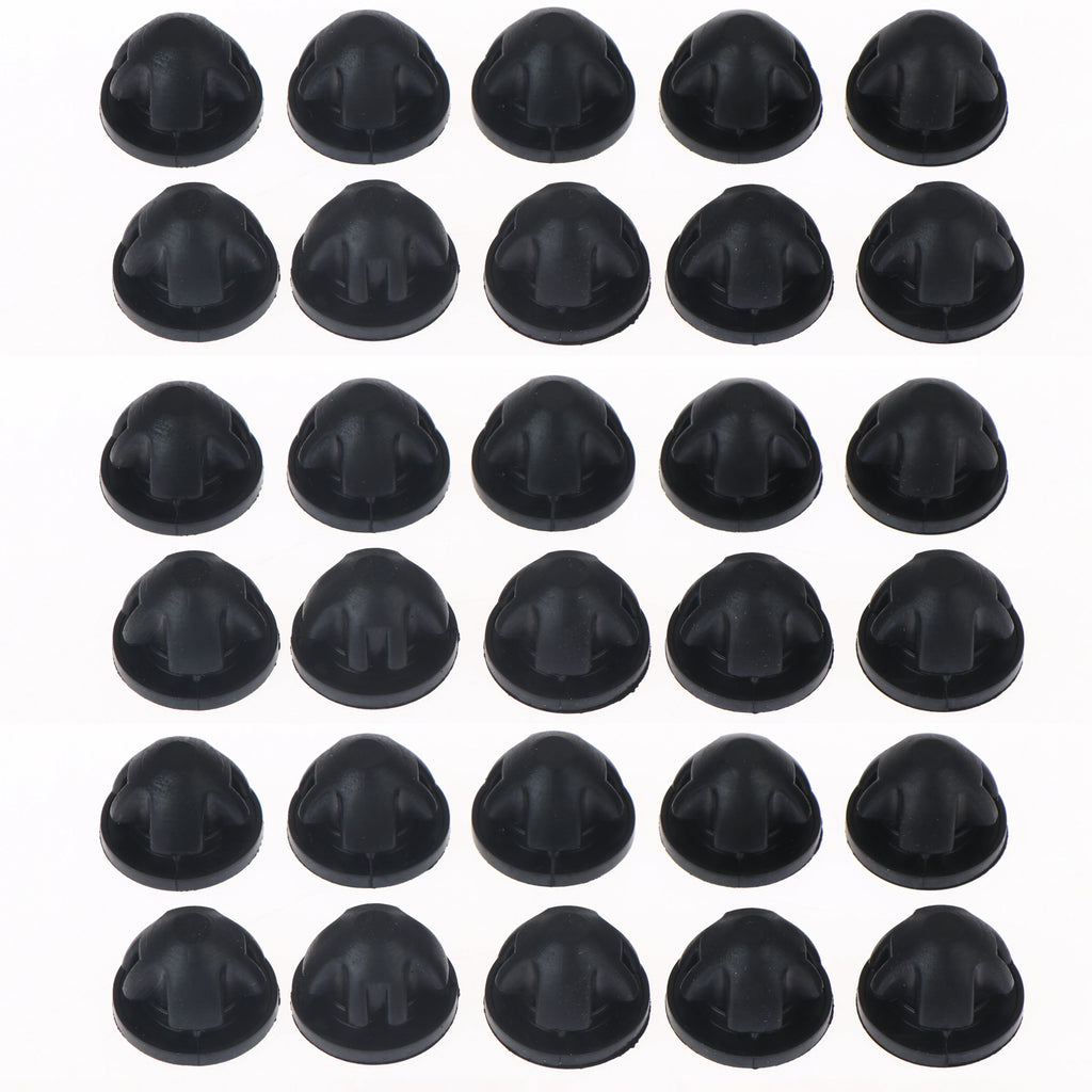 Engine Cover Rubber Grommet Buffer Pad For Car Ignition Coil Cover Fixed Bushing Replacement Parts Engine Accessories Oasis Select 30PCS