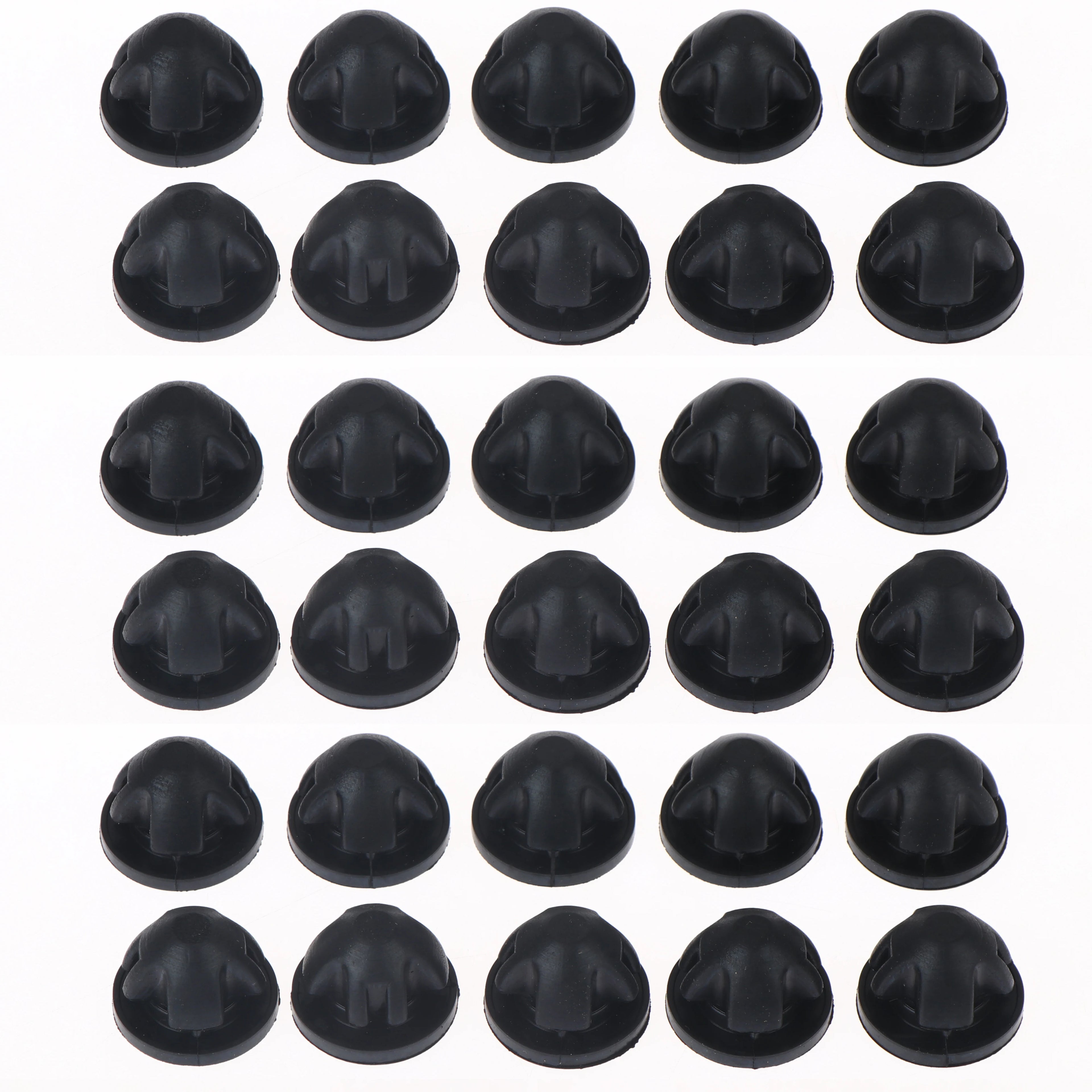 Engine Cover Rubber Grommet Buffer Pad For Car Ignition Coil Cover Fixed Bushing Replacement Parts Engine Accessories Oasis Select 30PCS
