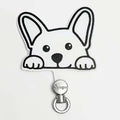 Cartoon Panda Phone Tether Tab Safety Connecter 360 Rotatable Mobile Phone Gasket Detachable Metal Ring Cellphone Lanyard Patch Oasis Select Dog