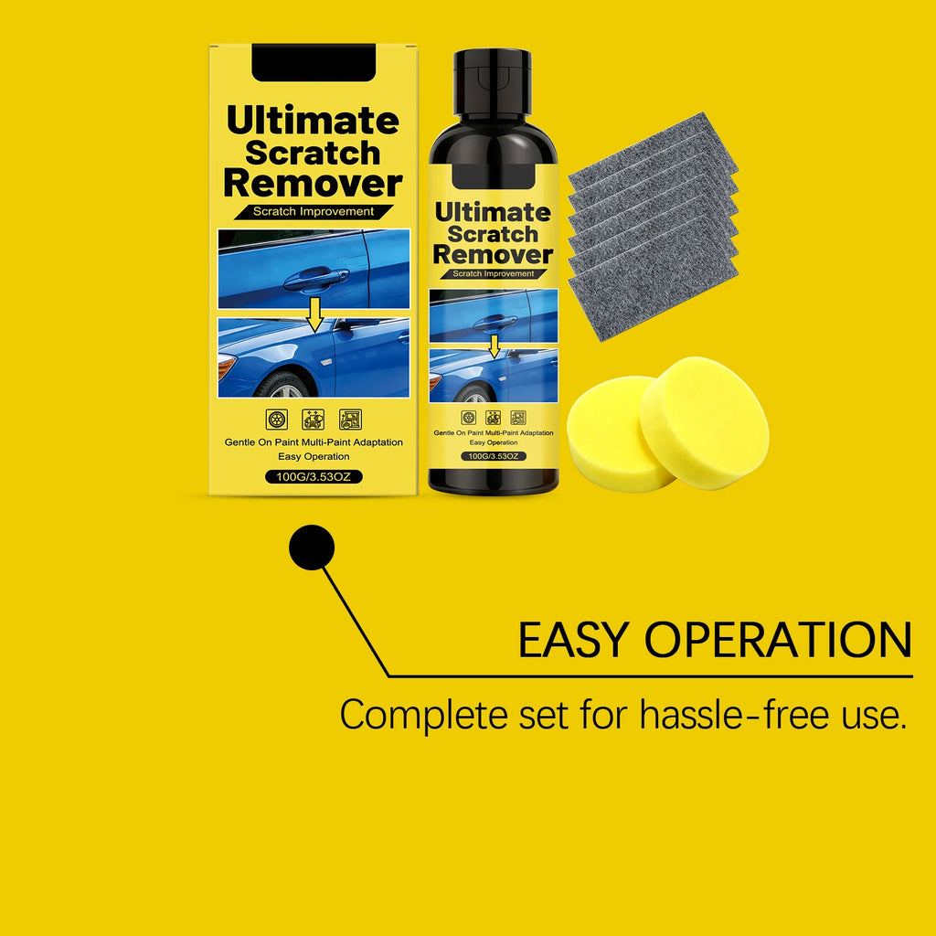 Car Scratch Repair Kit Fix Scratches Restore Paint Shine Auto Body Care Remove Scuffs Restore Gloss Car Detailing DIY Repair Oasis Select