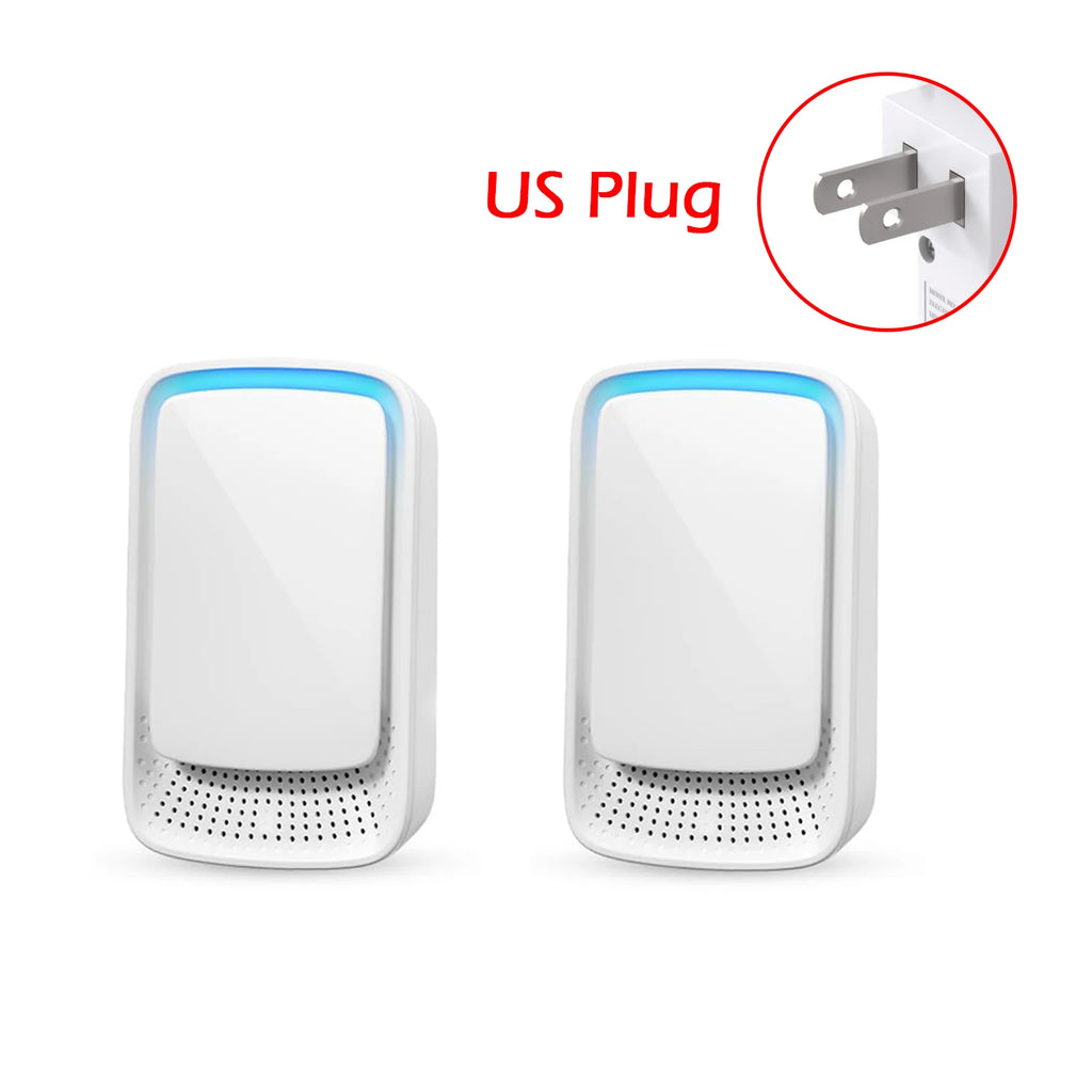 URGGU Mini Plug-In Negative Ion Air Purifier – Quiet Ionizer Plug-In Air Ionizer Oasis Select 2pcs US Plug