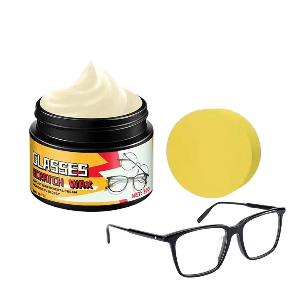 Glass Lens Scratch Repair Kit Eyeglass Lens Scratch Repair Cream Multi-Function Refinishing Agent Restores Scratch Remove Oasis Select
