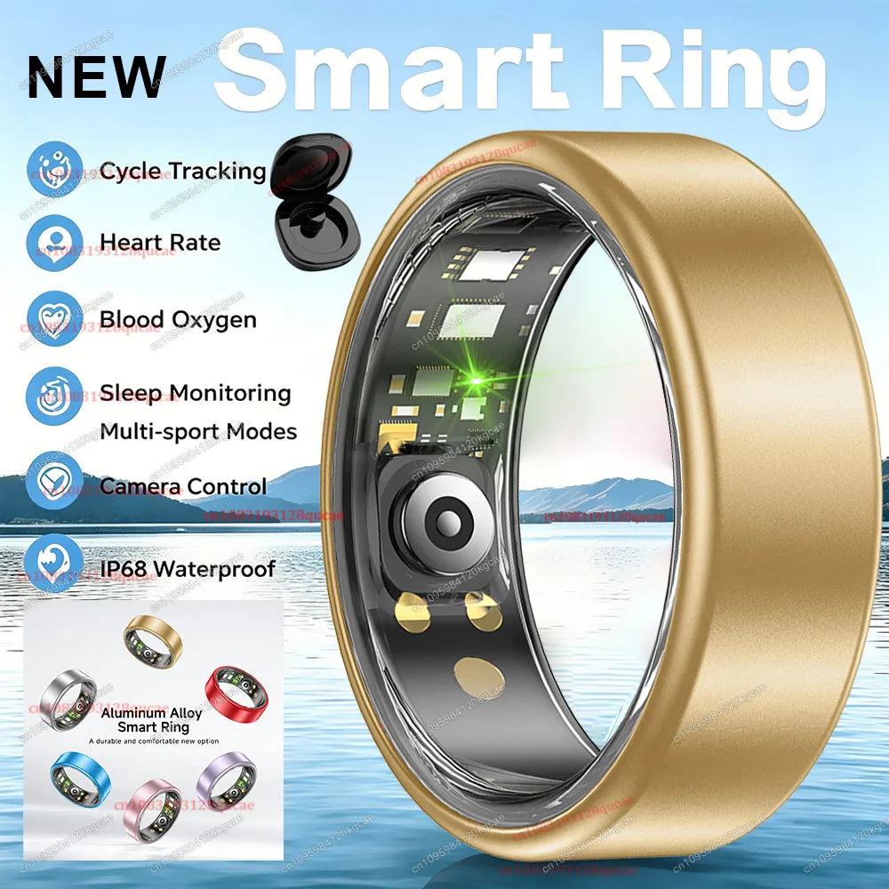 Ola Esporte Smart Ring | Heart Rate, SpO₂ & Sleep Tracker
