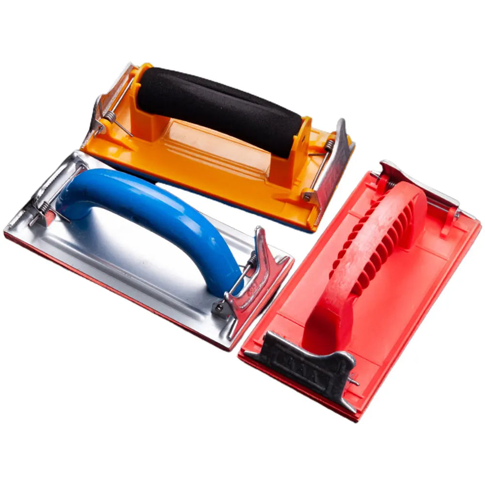 Sandpaper Holder Grinding Polish Tool Woodworking Abrasive Tool Wall Sand Board For Drywall Sanding Polishing Grinding Oasis Select