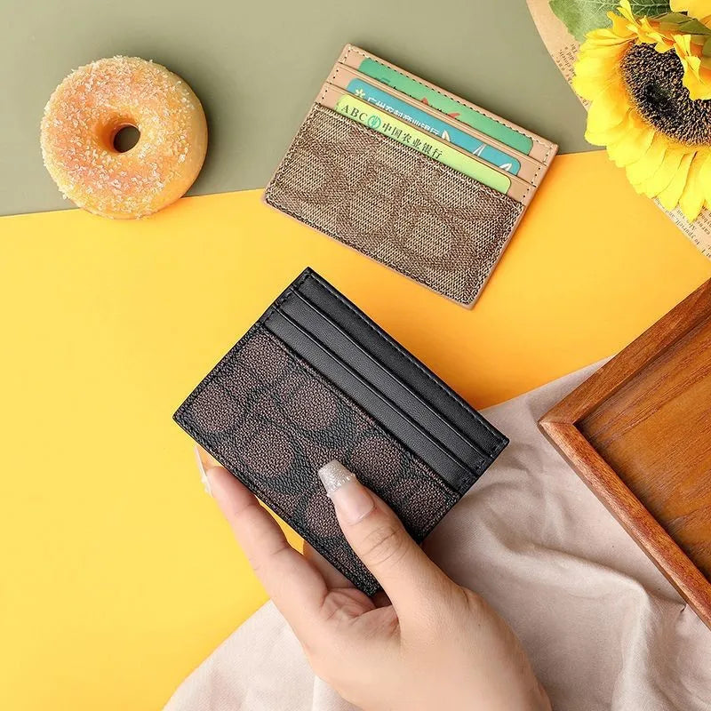 Women's PU Leather Multi-Card Holder Wallet | Small Purse