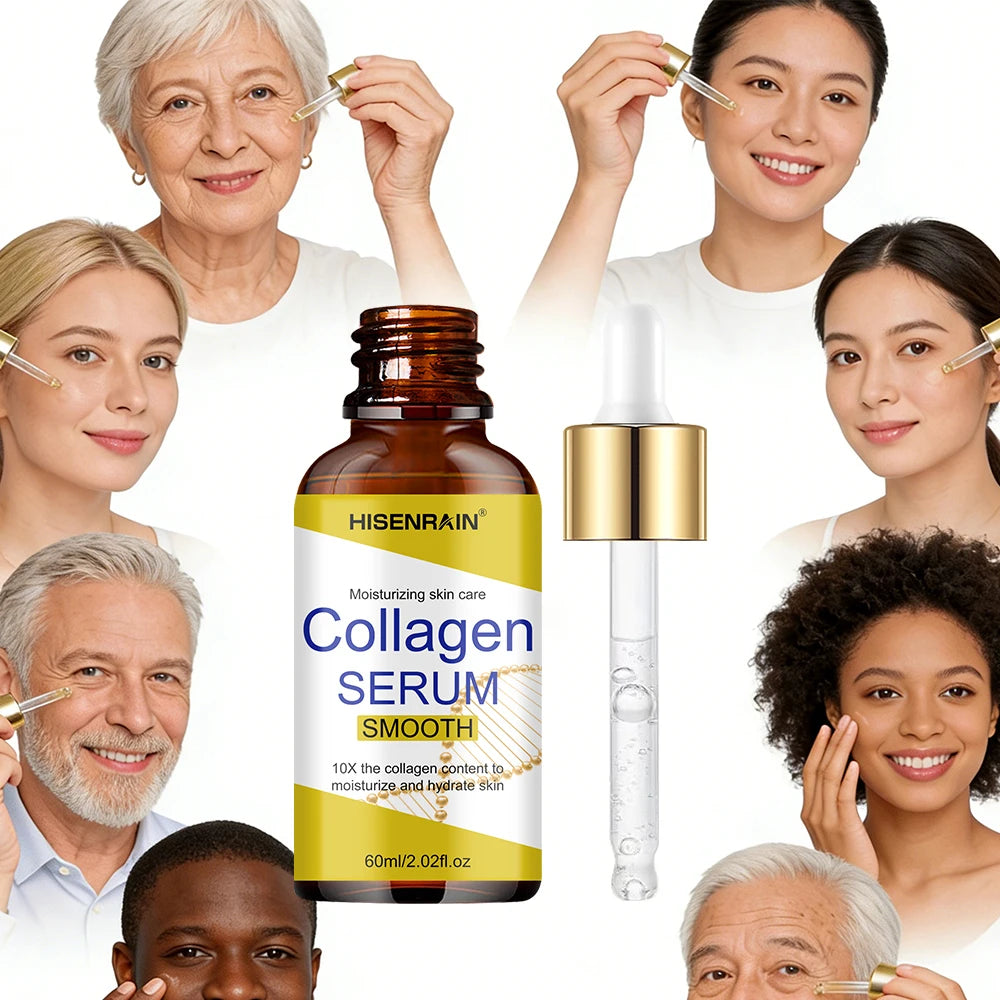 HISENRAIN AliExpress Best-Selling Collagen Essence Serum: Hydrating, Moisturizing & Fast-Absorbing. Oasis Select