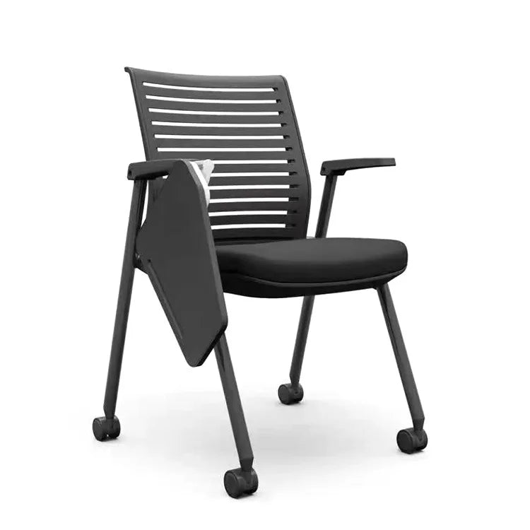 Office Staff Training Chair with Writing Board Wheels Office Chair Conference Chair Movable Folding Computer Chair Oasis Select 6