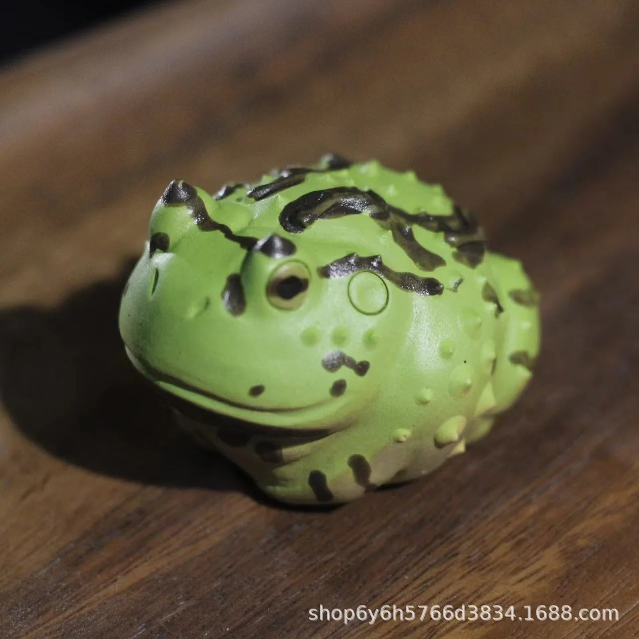 Tea Pet King Horned Frog Wealth-Attracting Frog Tea Play Fish Tank Landscaping Decoration Tea play Oasis Select