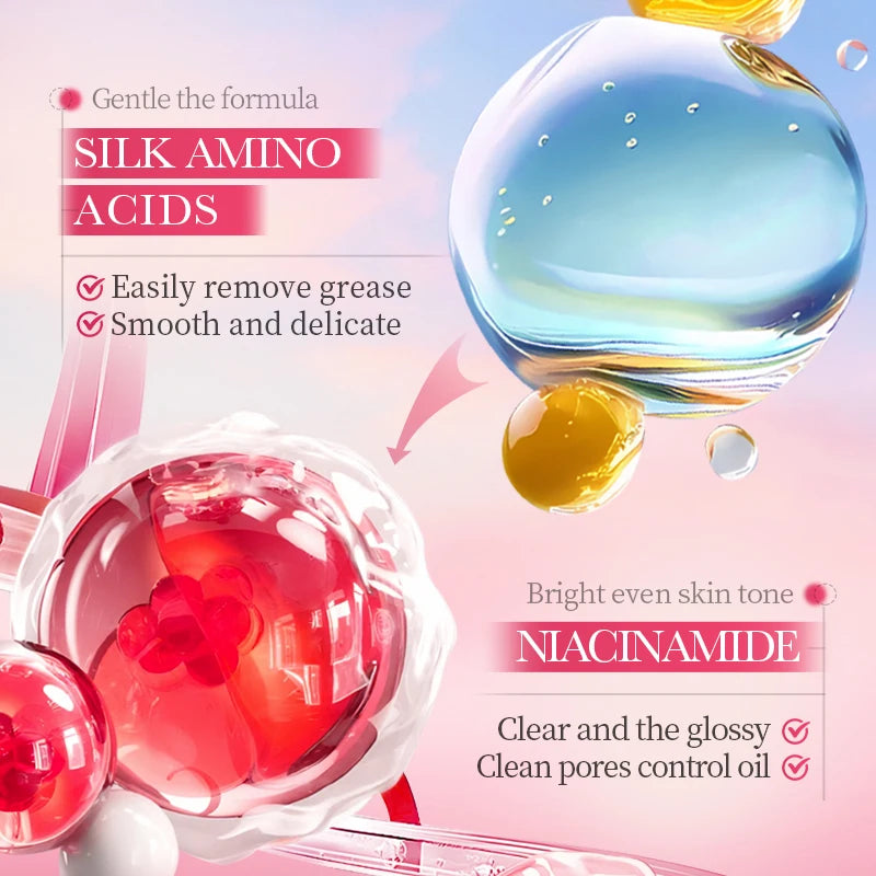 SADOER Rose Amino Acid Cleansing Mousse 150ml – Gentle Cleanser