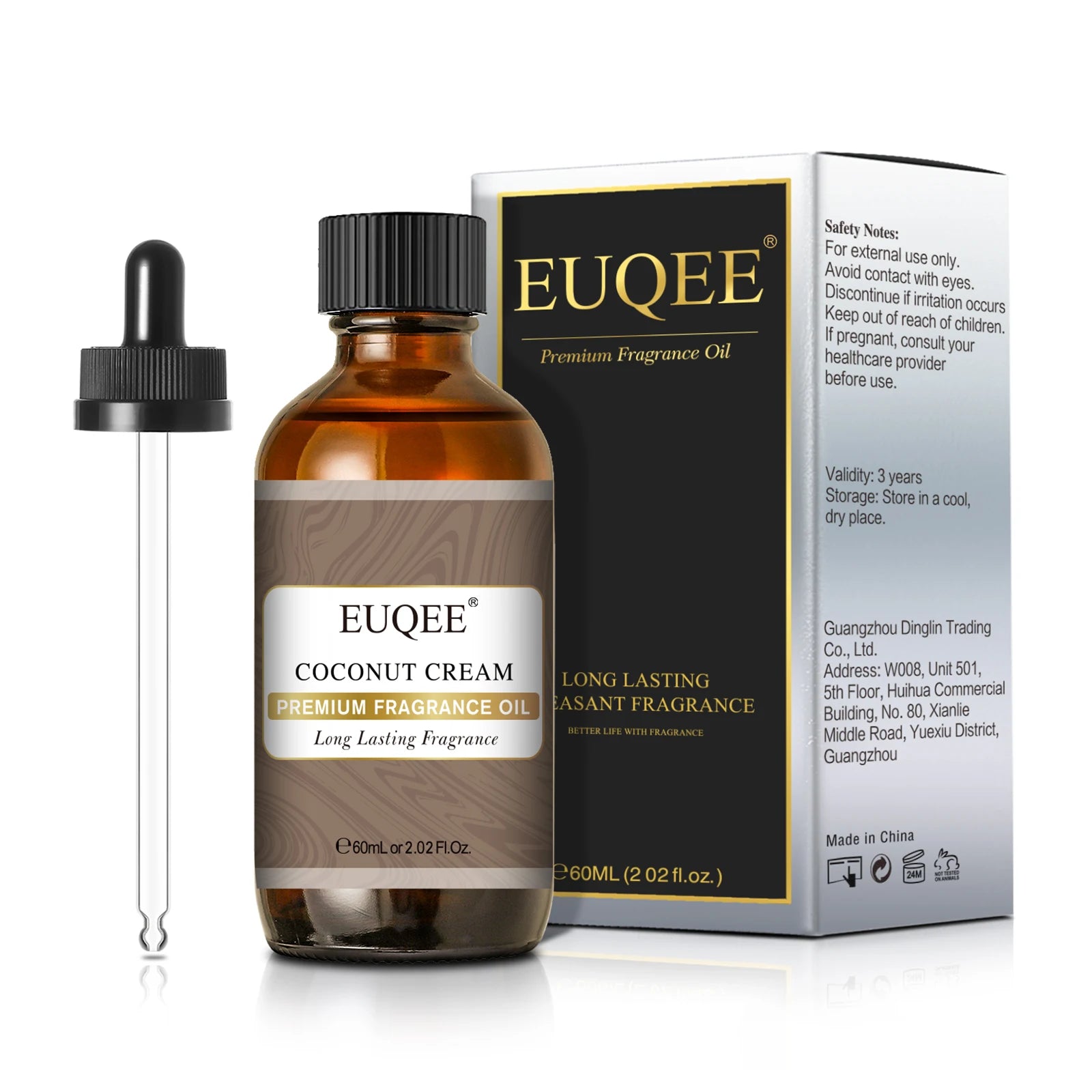 EUQEE 60ml Fragrance Oil for Diffuser, Candle Making & Humidifier