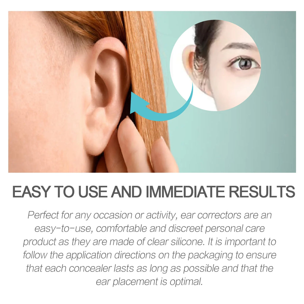 EELHOE Ear Corrector Sticker, Auricle Valgus Correction, Contour Shaping, Big Ear Solution, Protruding Ear Supporter Set Oasis Select